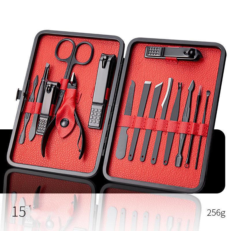 Stainless Steel Nail Care & Manicure Set — 7 to 20 Pieces