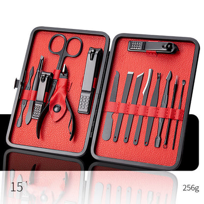 Stainless Steel Nail Care & Manicure Set — 7 to 20 Pieces