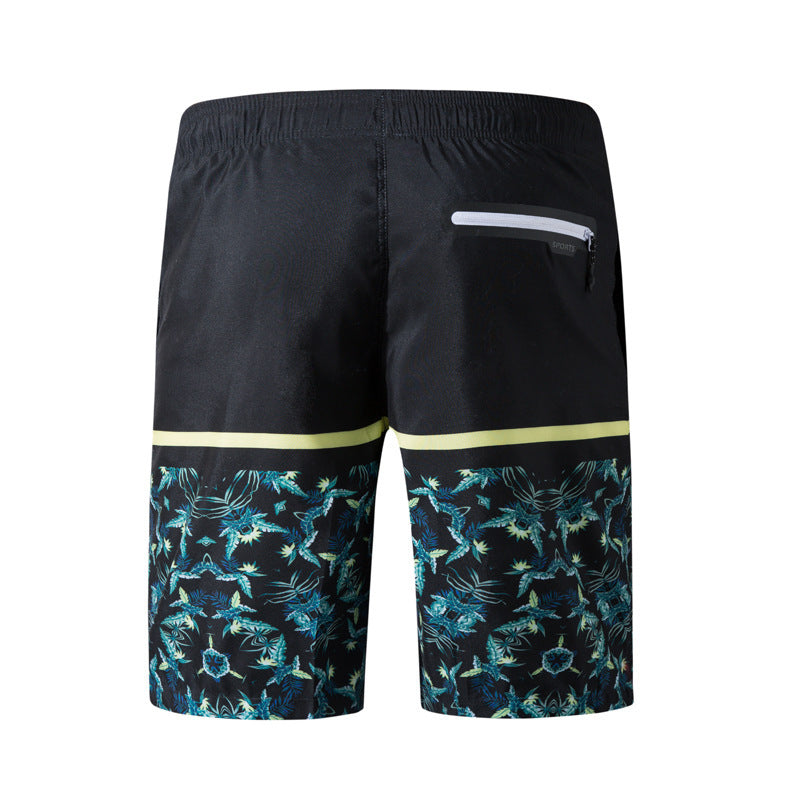 Men's Printed Beach Shorts – Lightweight Summer Swim Trunks | 3 Colors