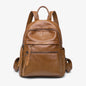 Women's Soft PU Leather Backpack – Korean Bubble Pattern Style