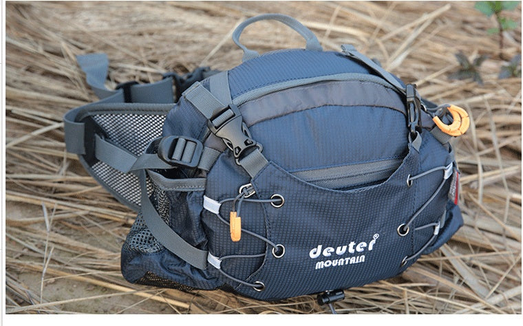 Cycling & Outdoor Waist Bag – 10" Sports Fanny Pack for Hiking, Travel & Running
