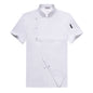 Premium Short-Sleeve Chef Uniform – Moisture-Wicking Professional Kitchen Coat