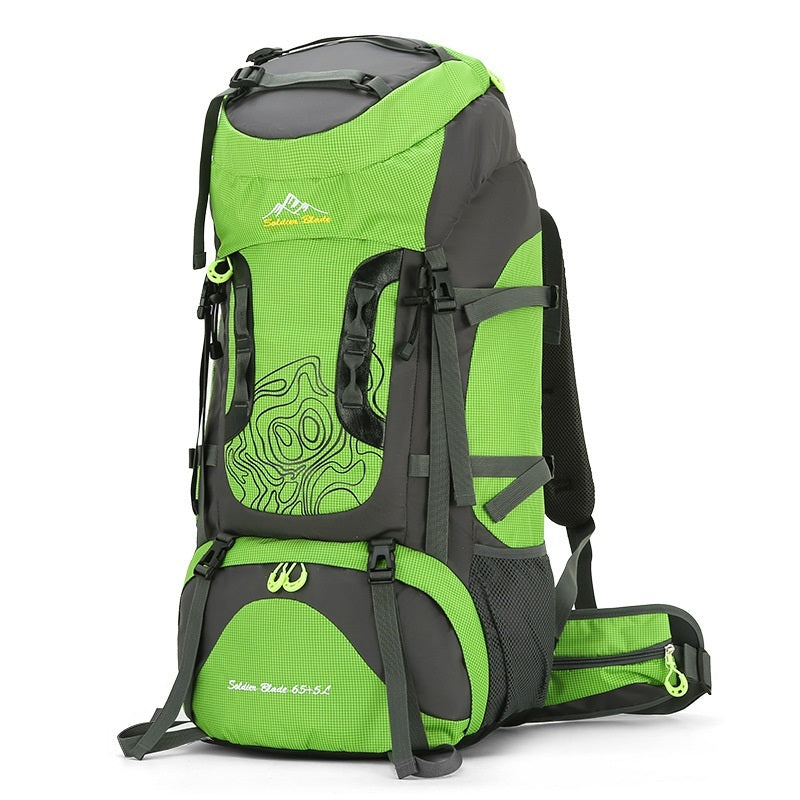 56–75L Waterproof Hiking Backpack – Large Capacity Camping & Mountaineering Pack