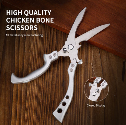 7-Piece Kitchen Scissors & Shears Set with Plastic Handles