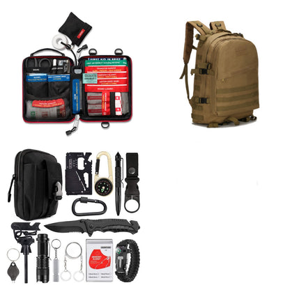 Outdoor Camping Multi-Function Tool Survival Equipment Sos Self-Defense Supplies