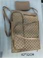 Quilted Lunch Tote Bag for Women – 2-in-1 Insulated Crossbody with Matching Wallet
