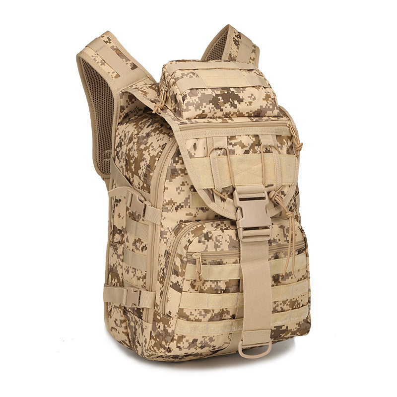 40L Tactical Hiking Backpack – Camouflage Military Rucksack for Outdoor Adventures