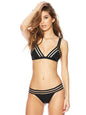 Women's Solid Color Bikini Set | Stretch Two-Piece Swimsuit