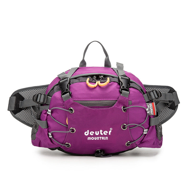 Cycling & Outdoor Waist Bag – 10" Sports Fanny Pack for Hiking, Travel & Running