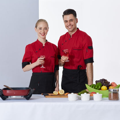 Long Sleeve Chef Jacket – Professional Restaurant & Hotel Kitchen Uniform