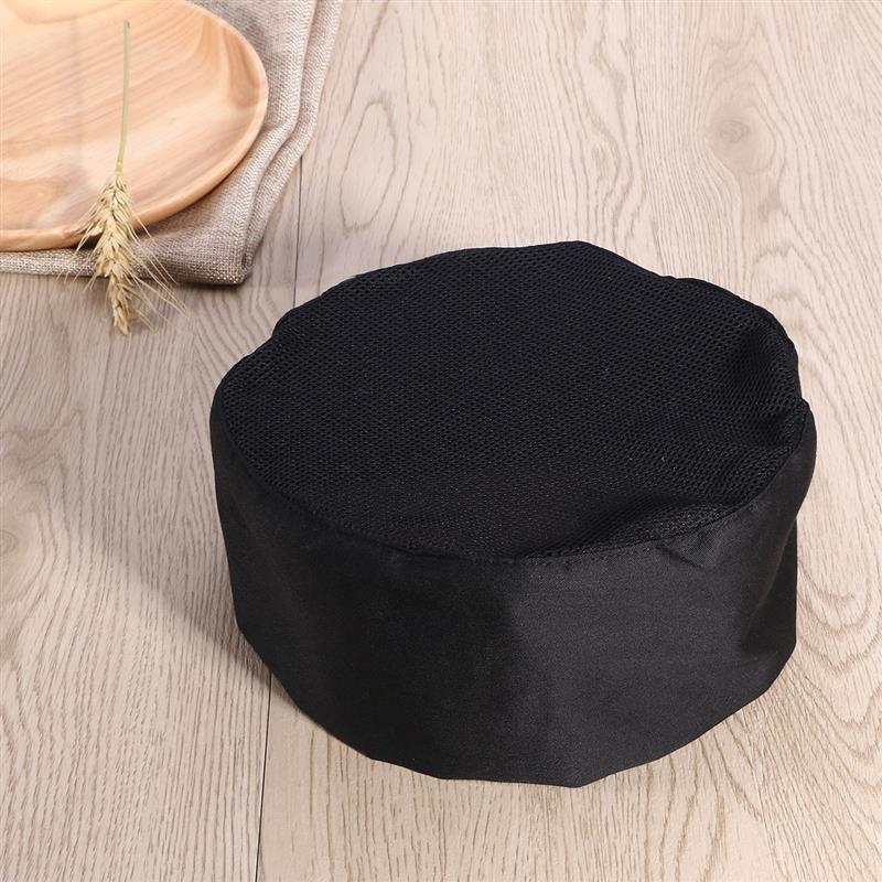 Chef Hat – Flat Top Brimless Kitchen Cap for Men & Women | One Size