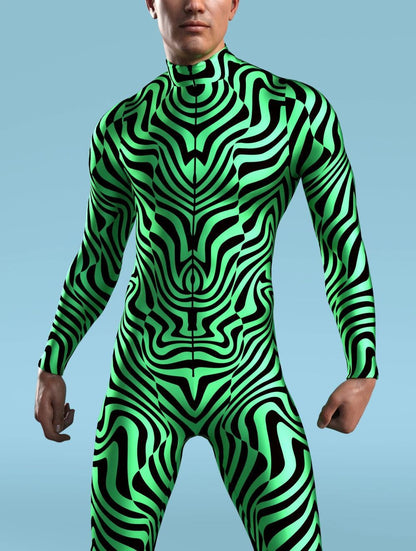 3D Digital Print Cosplay Jumpsuit – Anime & Street Style One-Piece Costume