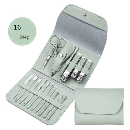 Stainless Steel Nail Care & Manicure Set — 7 to 20 Pieces