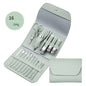 Stainless Steel Nail Care & Manicure Set — 7 to 20 Pieces