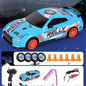 1:24 Scale RC Drift Car – 4WD Remote Control Racing Car with LED Lights & Traffic Cones