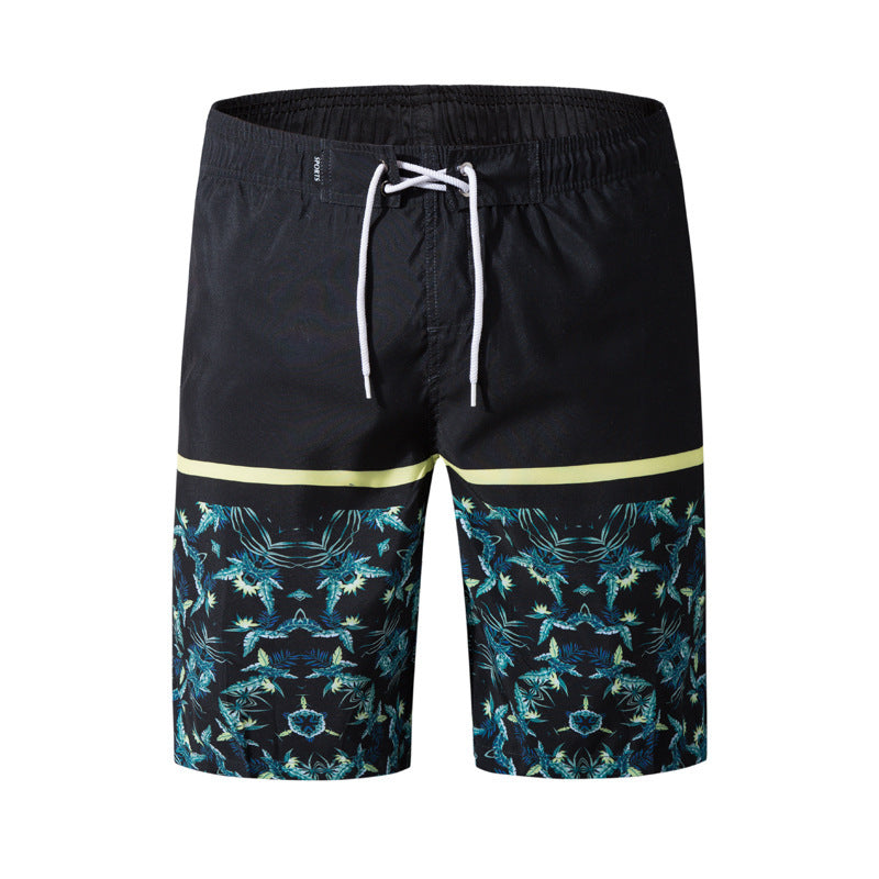 Men's Printed Beach Shorts – Lightweight Summer Swim Trunks | 3 Colors
