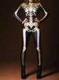 3D Digital Print Cosplay Jumpsuit – Long Sleeve Unisex Halloween Bodysuit