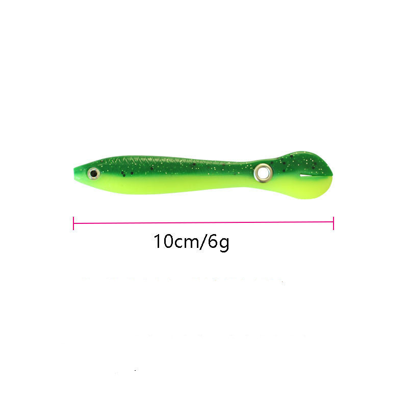 Soft Bionic Fishing Lures – 5-Piece Swim Bait Set for Bass, Trout & Pike