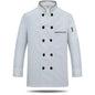Long-Sleeve Chef Jacket — Color Block, 4 Colors, M–5XL