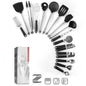 16-Piece Silicone Kitchen Utensil Set – Non-Stick Cooking Tools with Stainless Steel Handles