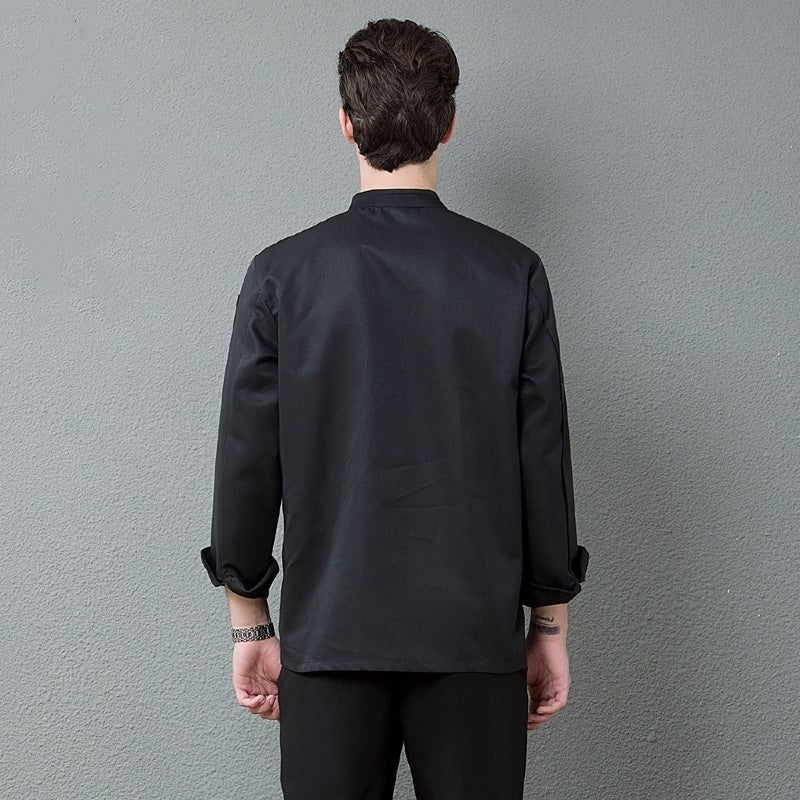 Professional Chef Jacket – Unisex Cotton Blend Coat for Kitchen & Culinary Work