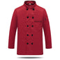 Long-Sleeve Chef Jacket — Color Block, 4 Colors, M–5XL