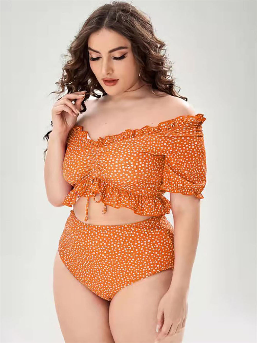 Women's Plus Size Bikini Set | Two-Piece Swimsuit XL–4XL