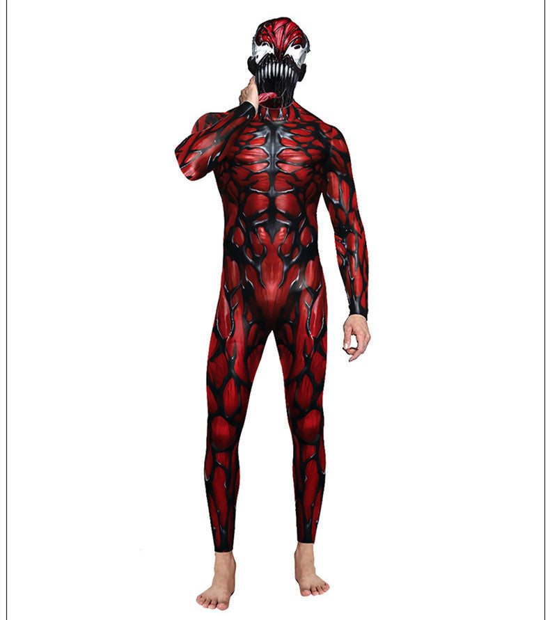 Men's Cosplay Bodysuit Jumpsuit – Stretchy Spandex One-Piece Anime Costume