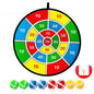 Kids' Safety Dart Board – Cartoon Animal, Fruit & Number Styles | Safe Foam Darts