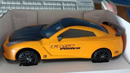 1:24 Scale RC Drift Car – 4WD Remote Control Racing Car with LED Lights & Traffic Cones