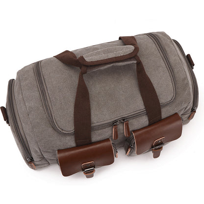 Canvas Travel Duffel Bag – 20–35L Weekend Bag for Gym, Travel & Outdoor Adventures