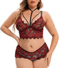 Women's Soft Floral Lingerie Set | Bra & Panty in 6 Colors
