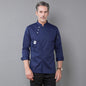 Men's & Women's Chef Coat – Long Sleeve Kitchen Jacket for Professionals