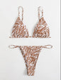 Women's Solid Color Bikini Set | Two-Piece Swimsuit | 7 Colors