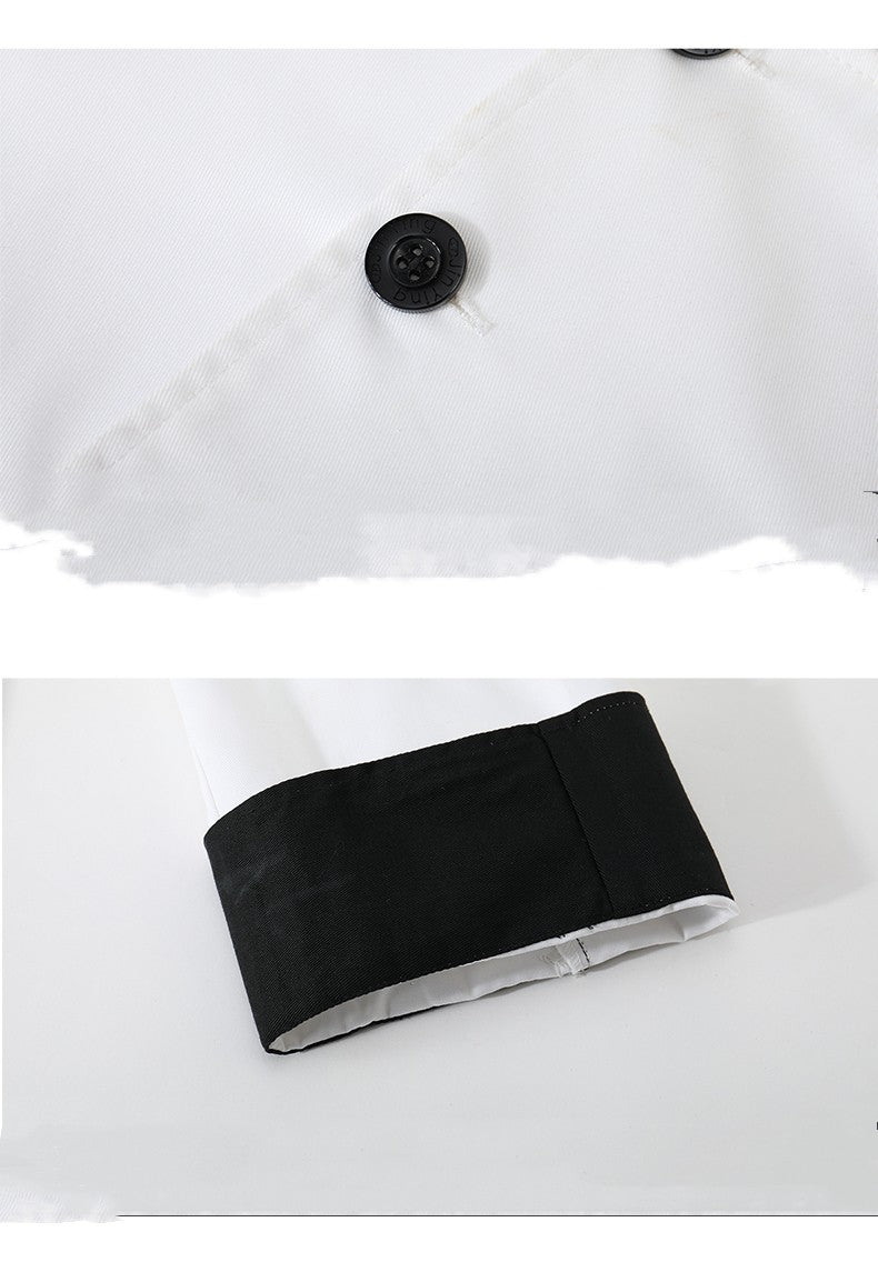 Short Sleeve Chef Jacket – Unisex Restaurant & Kitchen Work Shirt
