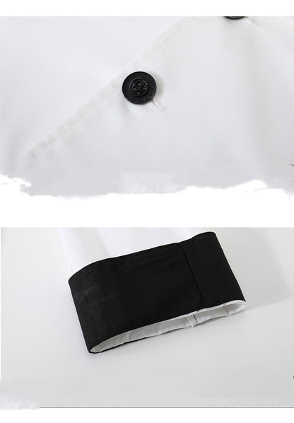 Short Sleeve Chef Jacket – Unisex Restaurant & Kitchen Work Shirt
