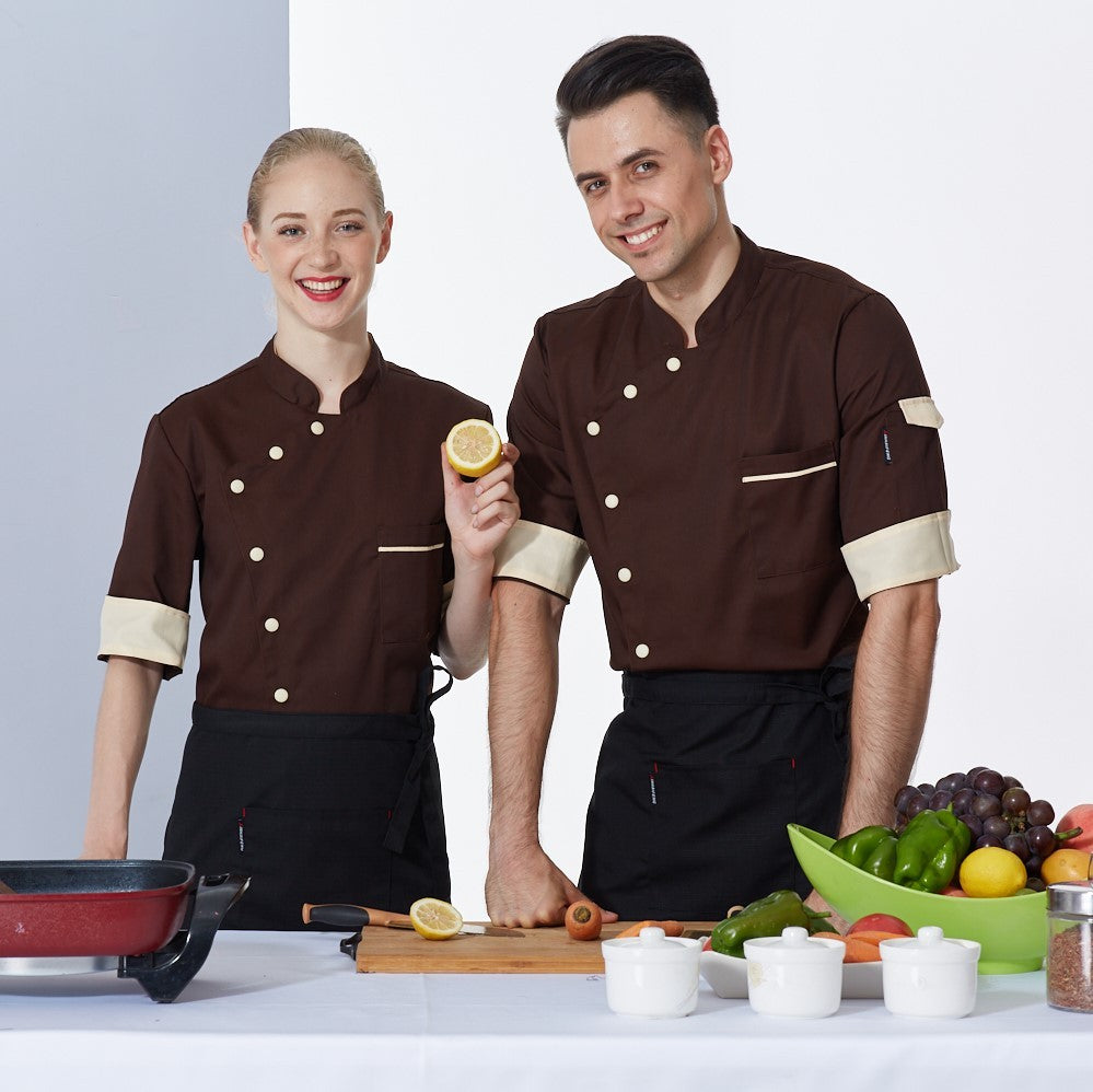 Long Sleeve Chef Jacket – Professional Restaurant & Hotel Kitchen Uniform