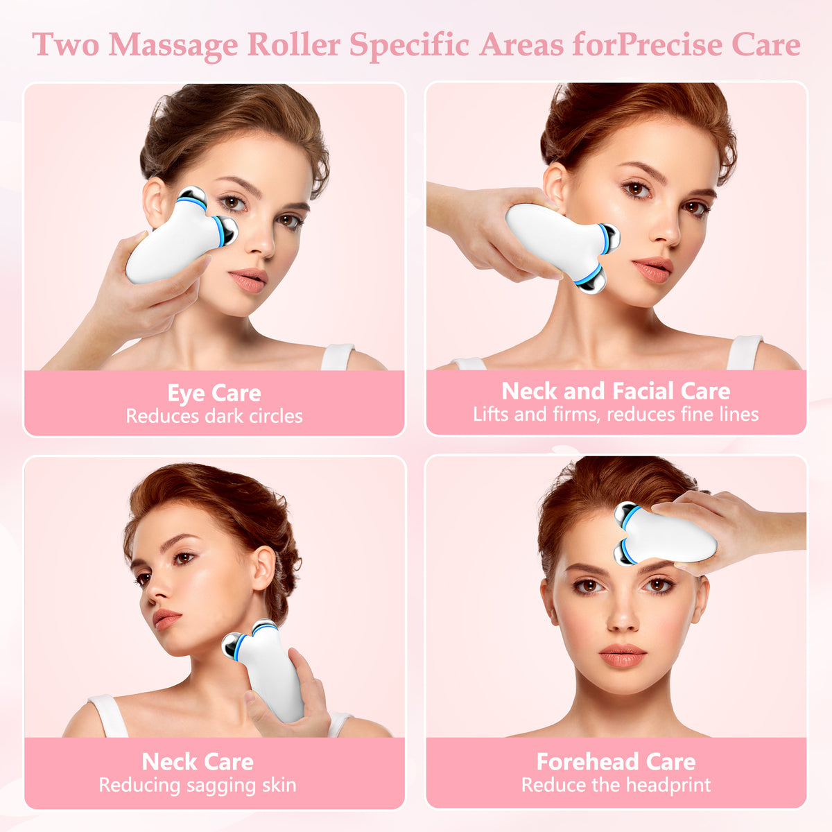 Anti-Aging Wrinkles Microcurrent Facial Device, Boost Skin Care Products Absorption
