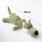 Plush Squeaky Dog Toy – Elephant, Lion & Wolf Designs