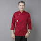Men's & Women's Chef Coat – Long Sleeve Kitchen Jacket for Professionals