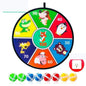 Kids' Safety Dart Board – Cartoon Animal, Fruit & Number Styles | Safe Foam Darts