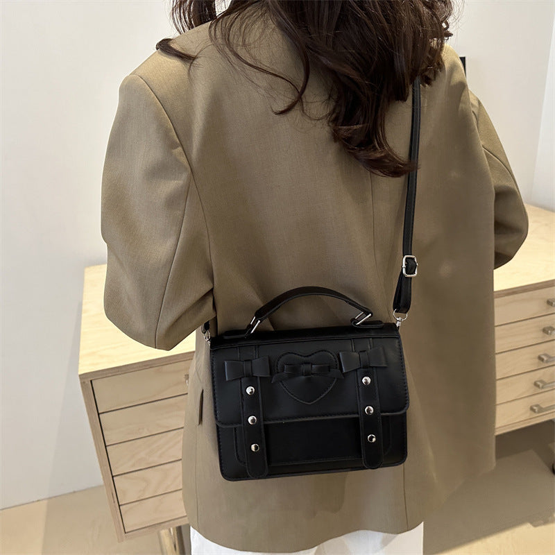 Women's PU Leather Square Shoulder Bag – 5 Colors