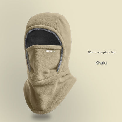 Winter Fleece Hooded Balaclava – Windproof Thermal Face Mask & Neck Scarf Hood
