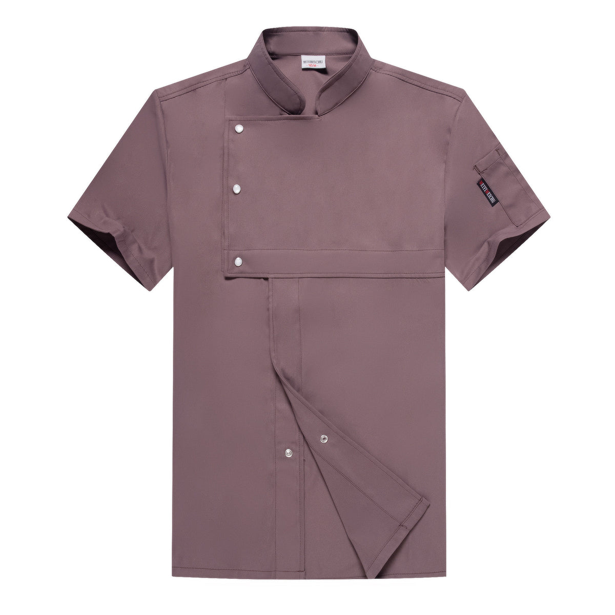 Premium Short-Sleeve Chef Uniform – Moisture-Wicking Professional Kitchen Coat