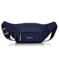 Men's Waterproof Nylon Waist Bag – Crossbody Fanny Pack, 4 Colors