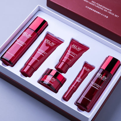 Hyaluronic Acid Skincare Set — 6 Pieces, Moisturizing