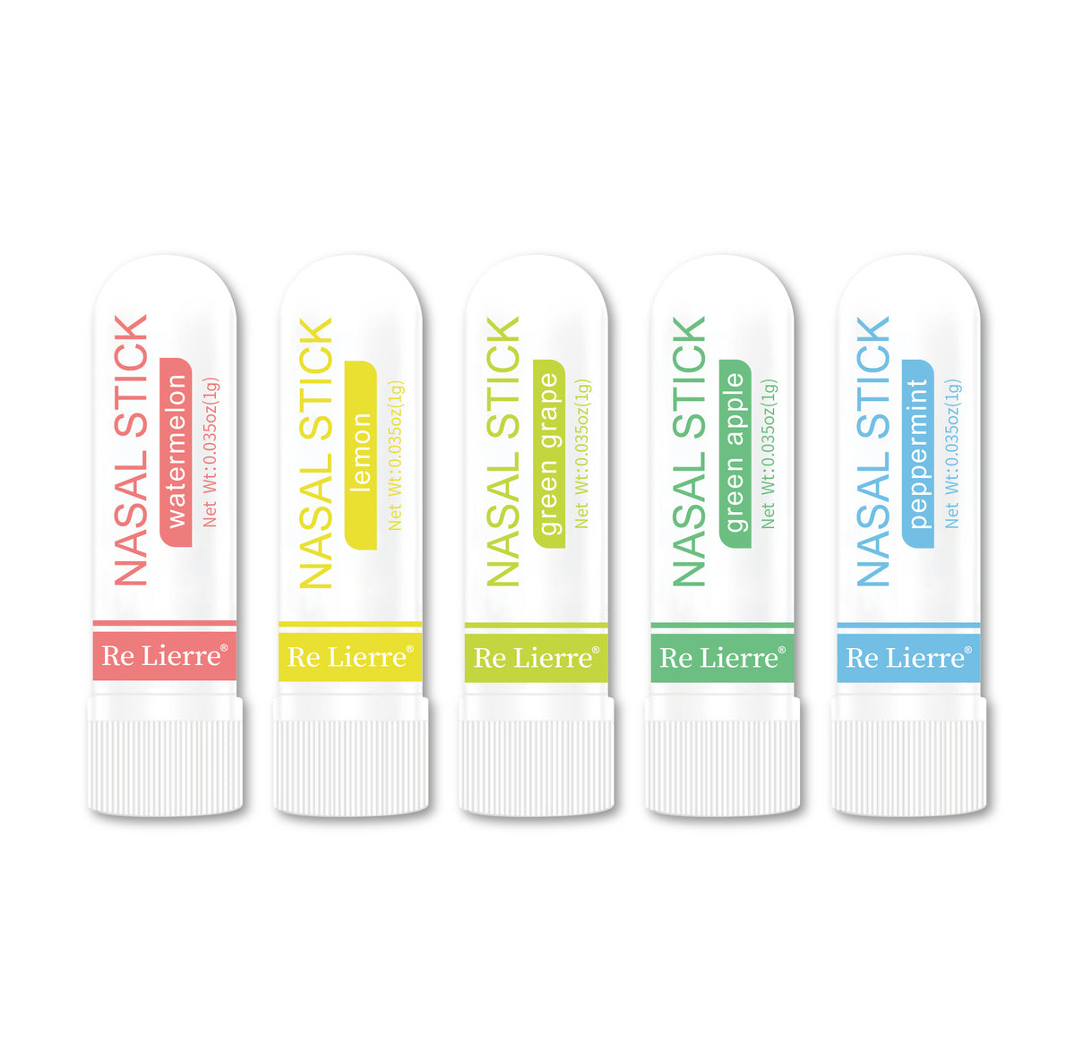Re Lierre 5-in-1 Nasal Energy Inhaler Stick