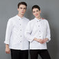 Professional Chef Jacket – Unisex Cotton Blend Coat for Kitchen & Culinary Work