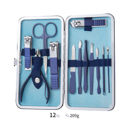 Stainless Steel Nail Care & Manicure Set — 7 to 20 Pieces