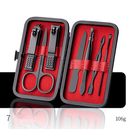 Stainless Steel Nail Care & Manicure Set — 7 to 20 Pieces